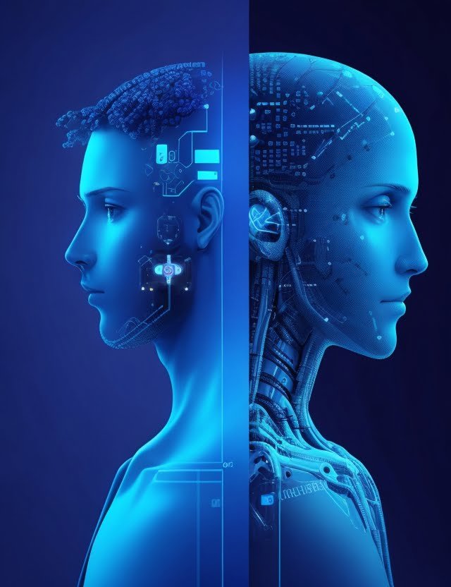 Hustle Digital DreamShaper v7 A software male developer and artificial intell 3